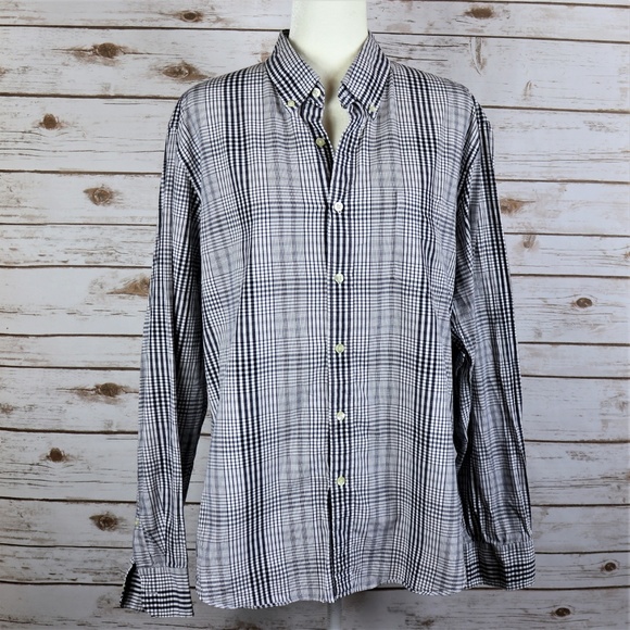 J. Crew Other - J Crew Tailored Fit Check Plaid Button Long Shirt